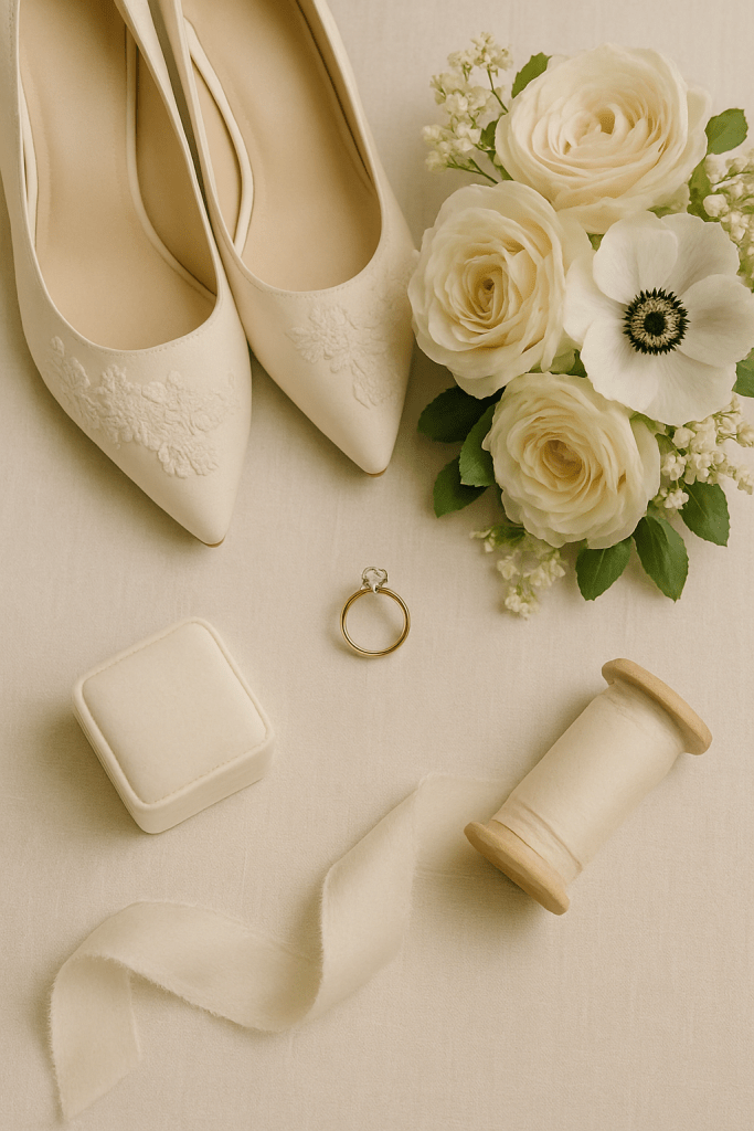 Silk dress draping mid-step with airy movement